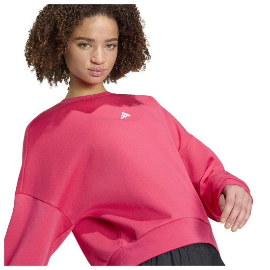Adidas Γυναικείο φούτερ Essentials Small Logo FeelCozy Sweatshirt